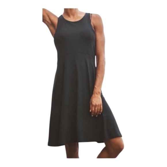 Athleta Dresses & Skirts - ✨ EUC ATHLETA Black Santorini Sleeveless Swing Dress | Sz M